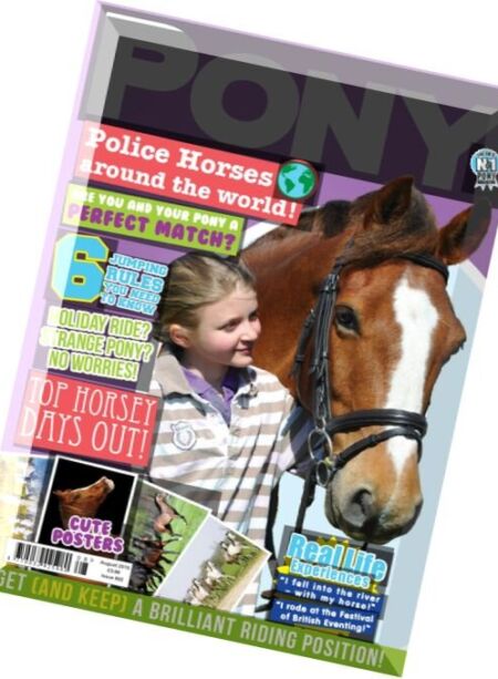 Pony – August 2015 Cover