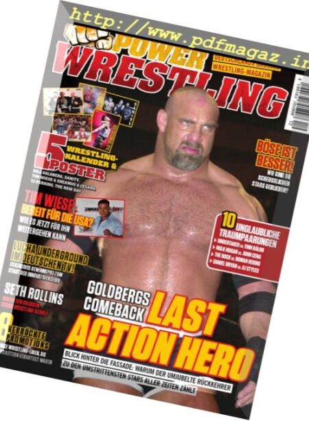 Power-Wrestling – Dezember 2016 Cover