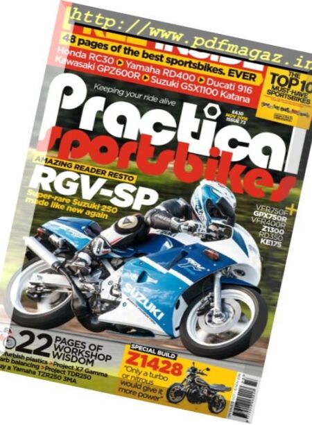 Practical Sportsbikes – November 2016 Cover