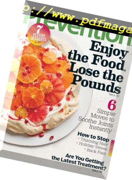 Prevention USA – December 2016 Cover