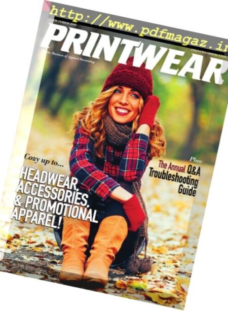 Printwear – October 2016 Cover