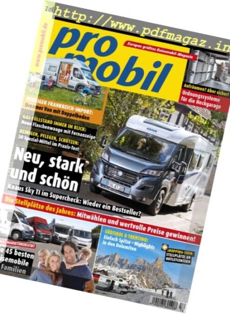Pro Mobil – Dezember 2016 Cover