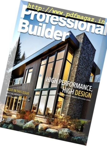 Professional Builder – November 2016 Cover