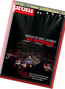 Profil – 14 November 2016