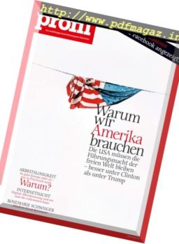 Profil – 7 November 2016