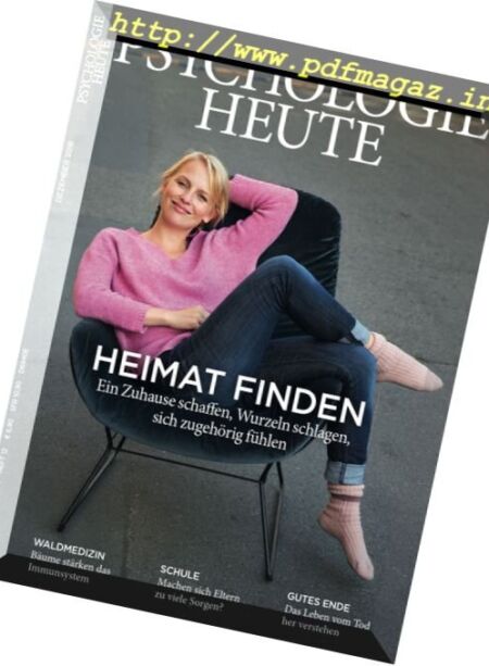 Psychologie Heute – Dezember 2016 Cover