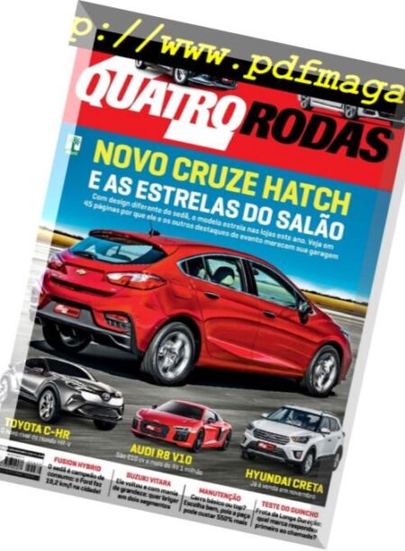Quatro Rodas Brazil – Issue 689, Novembro 2016 Cover