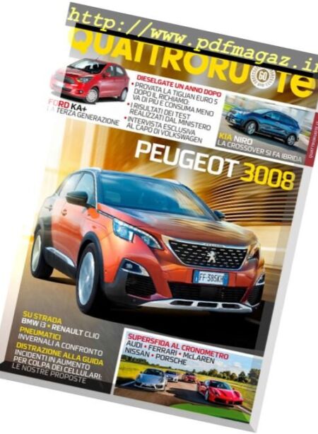 Quattroruote Italia – Novembre 2016 Cover