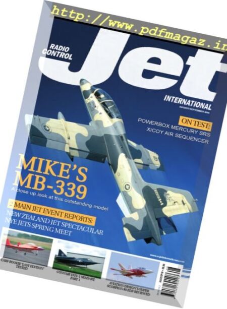 Radio Control Jet International – August-September 2016 Cover