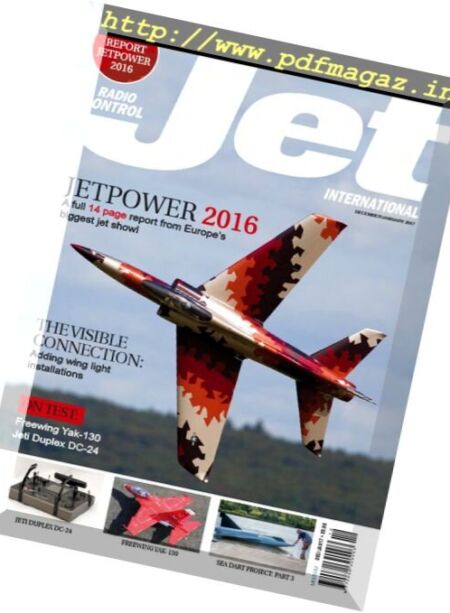 Radio Control Jet International – December 2016 – January 2017 Cover