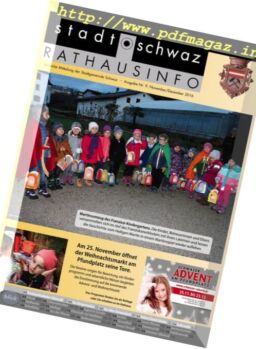 Rathausinfo – November-Dezember 2016