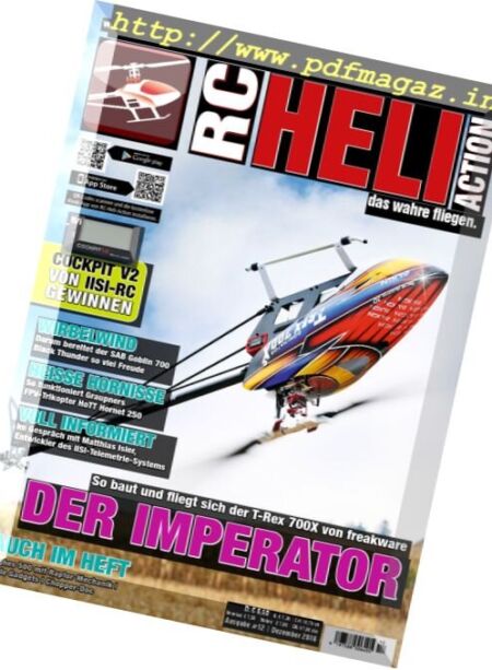 RC-Heli Action – Dezember 2016 Cover