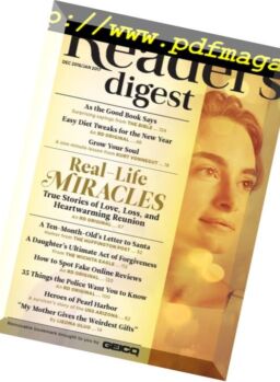 Reader’s Digest USA – December 2016 – January 2017