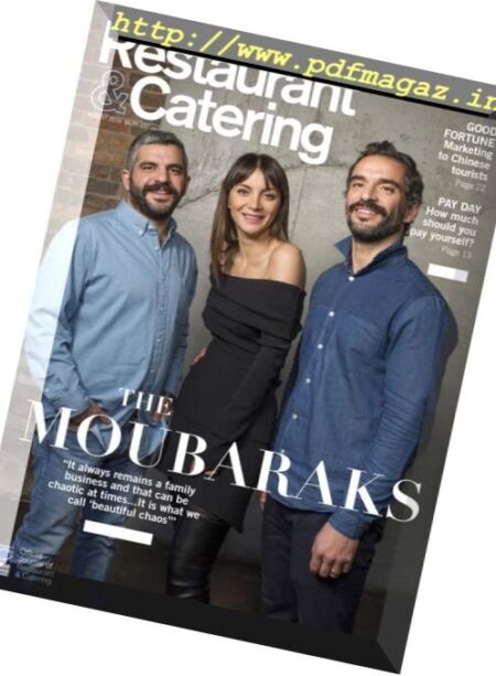 Restaurant & Catering – August 2016 Cover