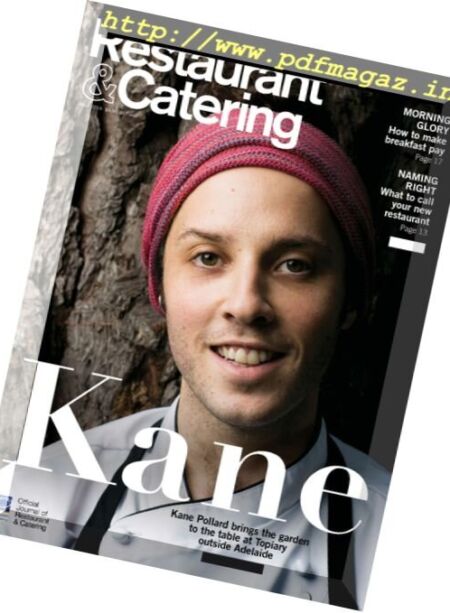 Restaurant & Catering – July 2016 Cover
