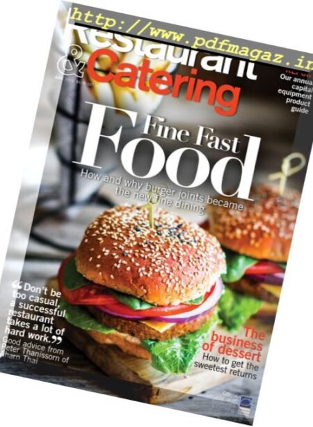 Restaurant & Catering – June 2016 Cover