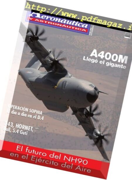 Revista de Aeronautica y Astronautica – Novembre 2016 Cover