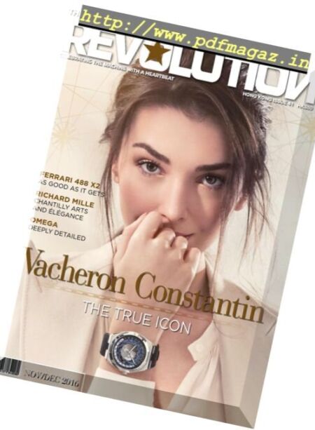Revolution Hong Kong – November-December 2016 Cover