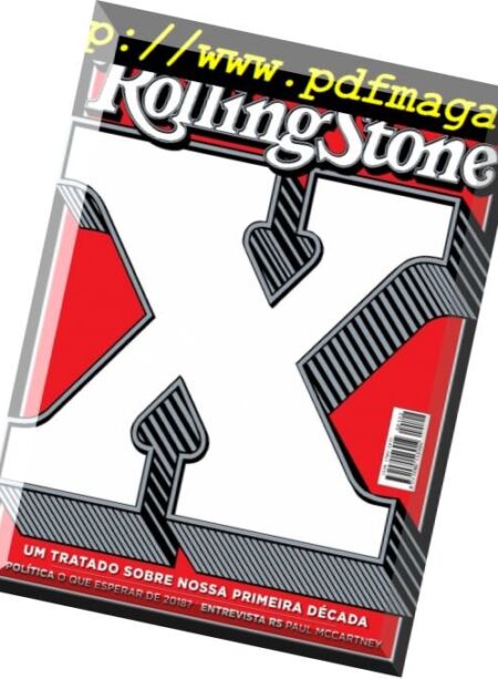 Rolling Stone Brazil – Issue 122, Outubro 2016 Cover