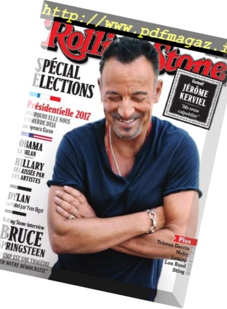 Rolling Stone France – Novembre 2016 Cover