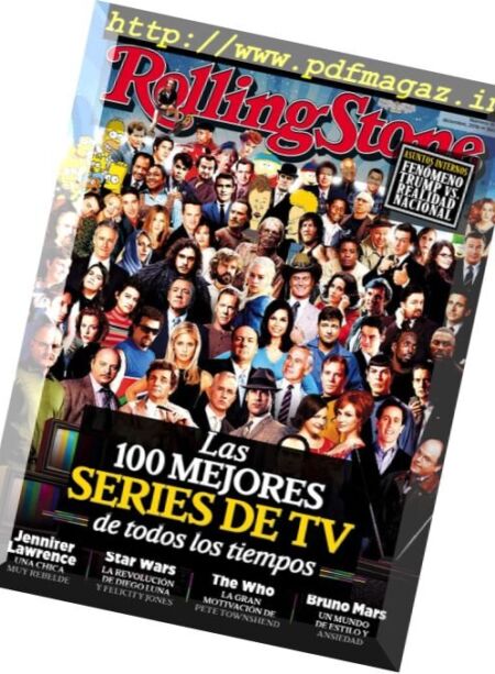 Rolling Stone Mexico – Diciembre 2016 Cover