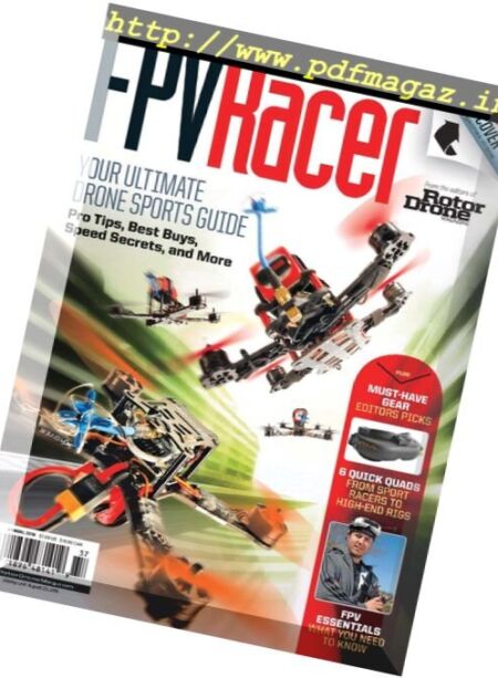 RotorDrone – FPV Racer, Annual 2016 Cover