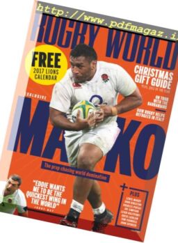 Rugby World – January 2017