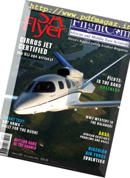 SA Flyer – December 2016 Cover