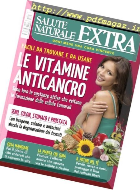 Salute Naturale Extra – Settembre 2015 Cover