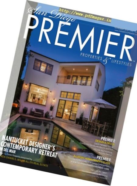 San Diego Premier – November 2016 Cover
