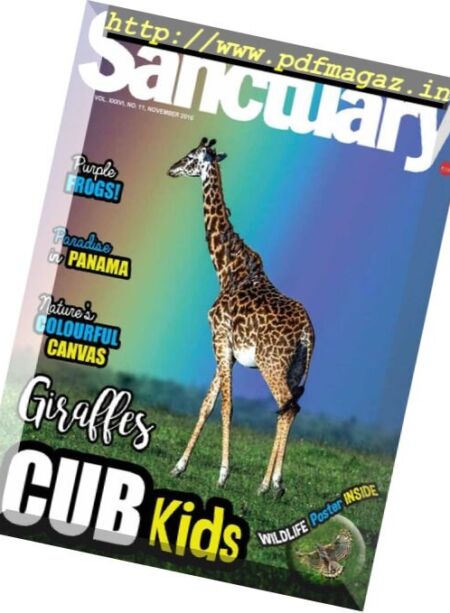 Sanctuary Asia – November 2016 Cover