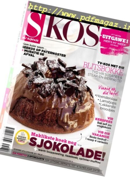 Sarie Kos – Desember 2016 – Januarie 2017 Cover