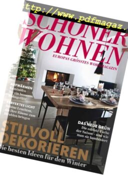 Schoner Wohnen – Dezember 2016