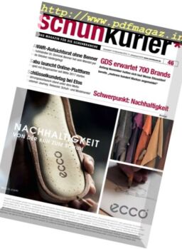 Schuhkurier – 18 November 2016