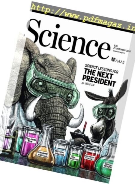 Science – 21 October 2016 Cover