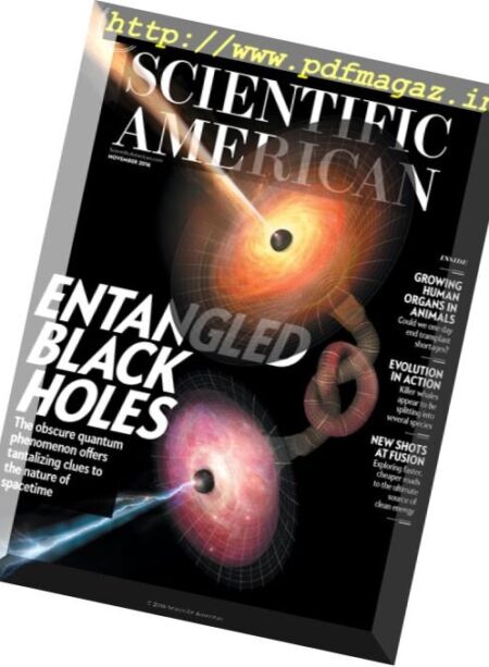 Scientific American – November 2016 Cover