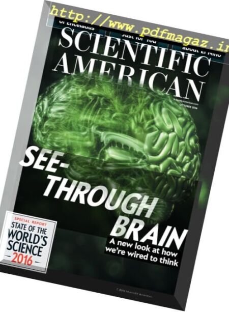 Scientific American – October 2016 Cover