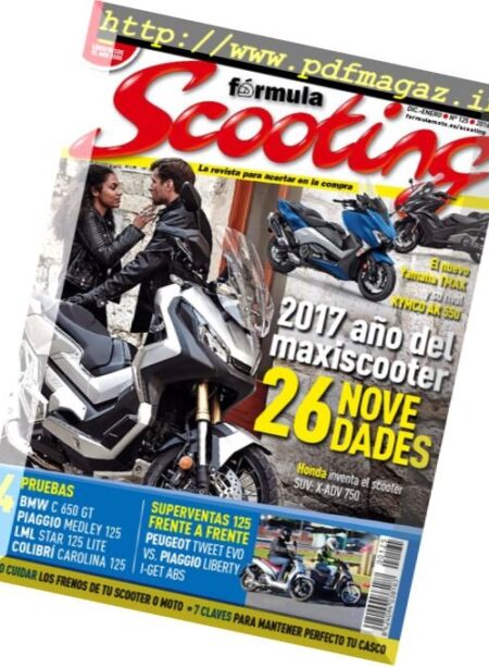 Scooting – Diciembre 2016 – Enero 2017 Cover