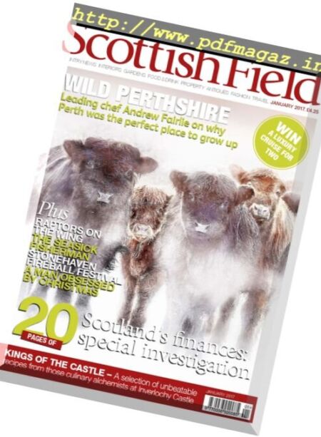 Scottish Field – January 2017 Cover