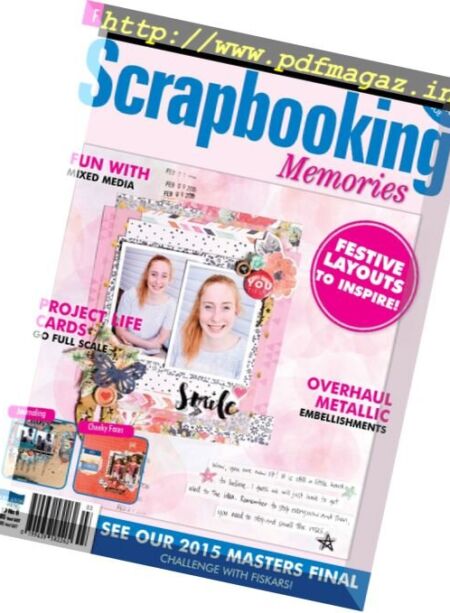 Scrapbooking Memories – Vol. 19 N 6 2016 Cover