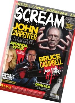 Scream Magazine – Issue 39, November-December 2016