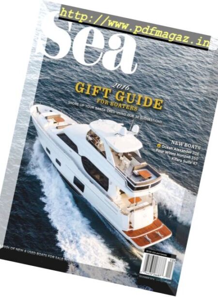 Sea Magazine – December 2016 Cover