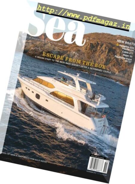 Sea Magazine – November 2016 Cover