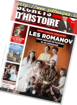Secrets d’Histoire – N 12, 2016