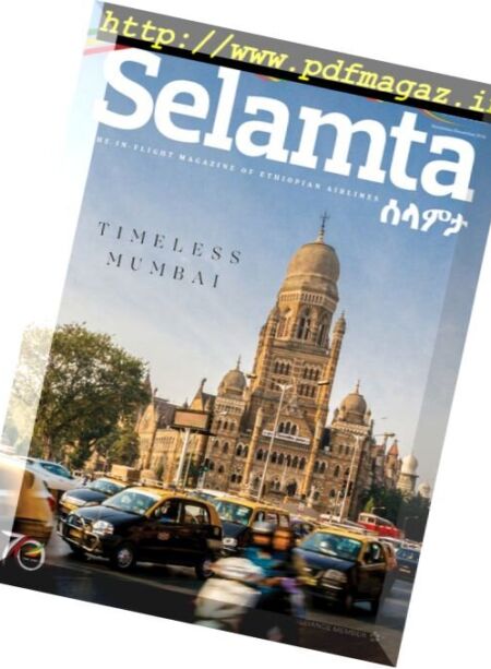 Selamta Magazine – November-December 2016 Cover