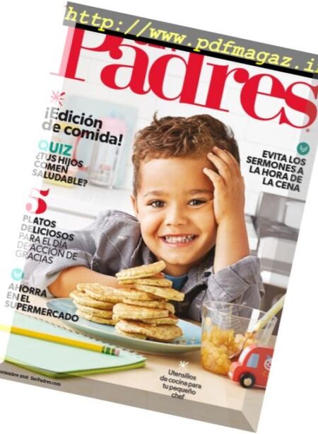 Ser Padres – Noviembre 2016 Cover