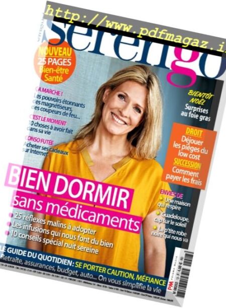 Serengo – Decembre 2016 Cover