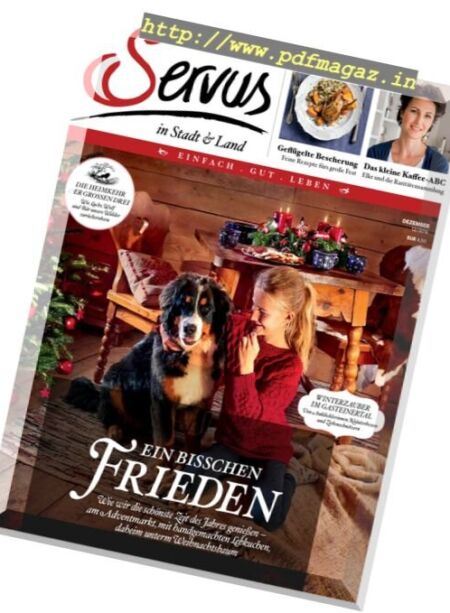 Servus – Dezember 2016 Cover