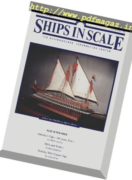 Ships in Scale – Jule-August 1996 Cover
