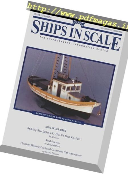 Ships in Scale – November-December 1996 Cover